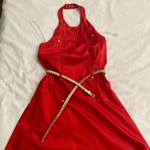 Red Calvin Klein summer dress - size 4